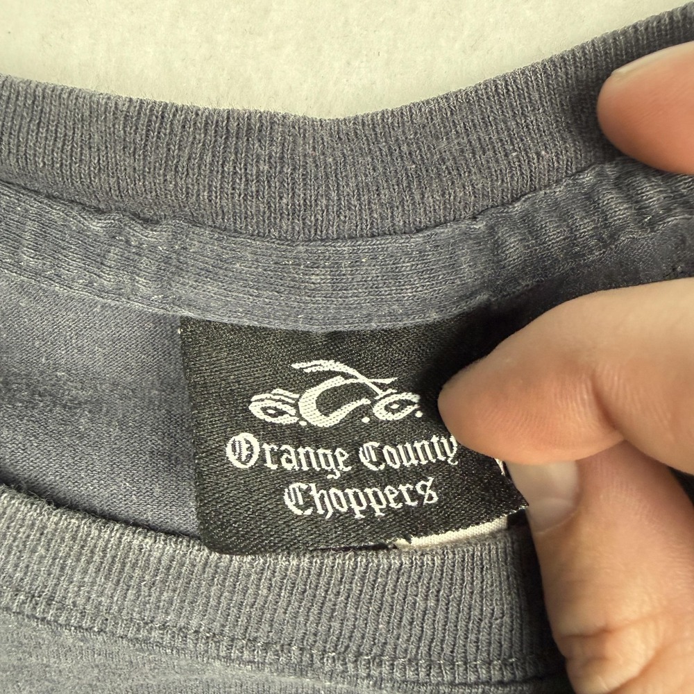 Orange County Choppers Shirt Mens XL Black Motorcycle Graphic Tee Biker OCC - Picture 3 of 7